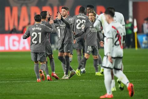 La Liga: Rayo Vallecano v Real Madrid .